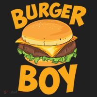 Burger Boy Loves Cheeseburger And Hamburger Gift Women's Sweatshirt thumb 2