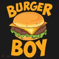 Burger Boy Loves Cheeseburger And Hamburger Gift Pajama Set thumb 2
