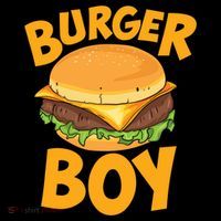 Burger Boy Loves Cheeseburger And Hamburger Gift Women's Hoodie thumb 2