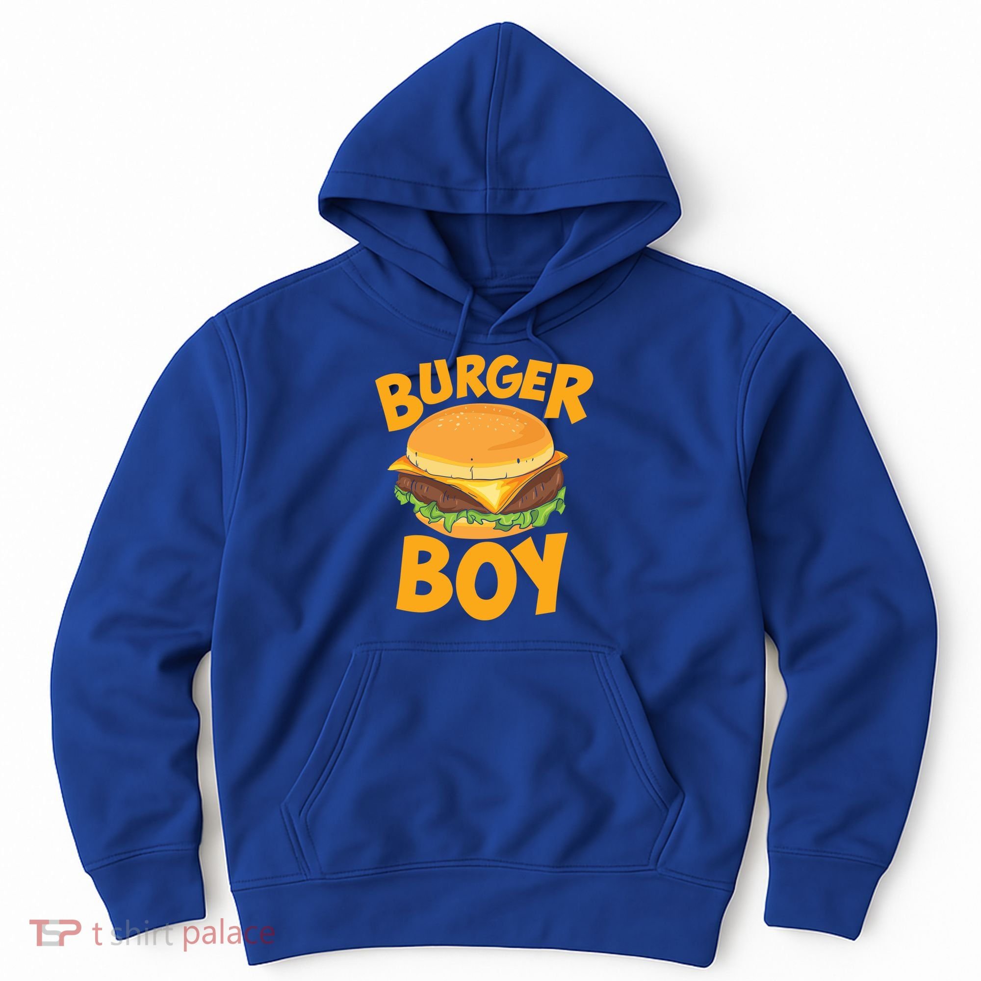 Burger Boy Loves Cheeseburger And Hamburger Gift Hoodie