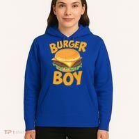 Burger Boy Loves Cheeseburger And Hamburger Gift Hoodie thumb 5
