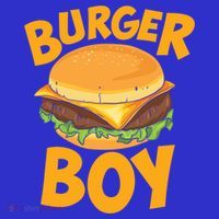 Burger Boy Loves Cheeseburger And Hamburger Gift Baby Bodysuit thumb 2
