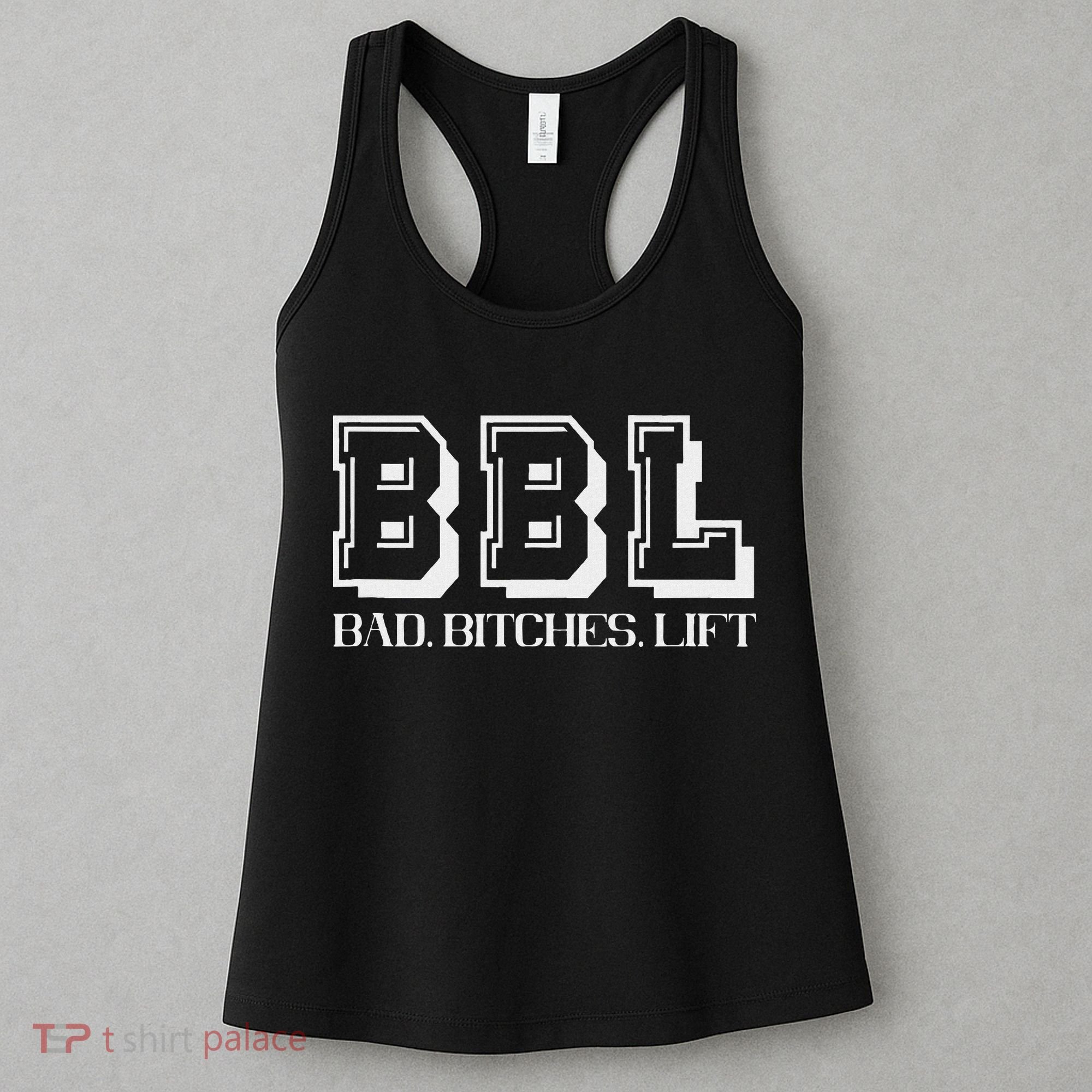 Bad Bitches Lift Heavy Gym Workout Motivation Women's Tank Top