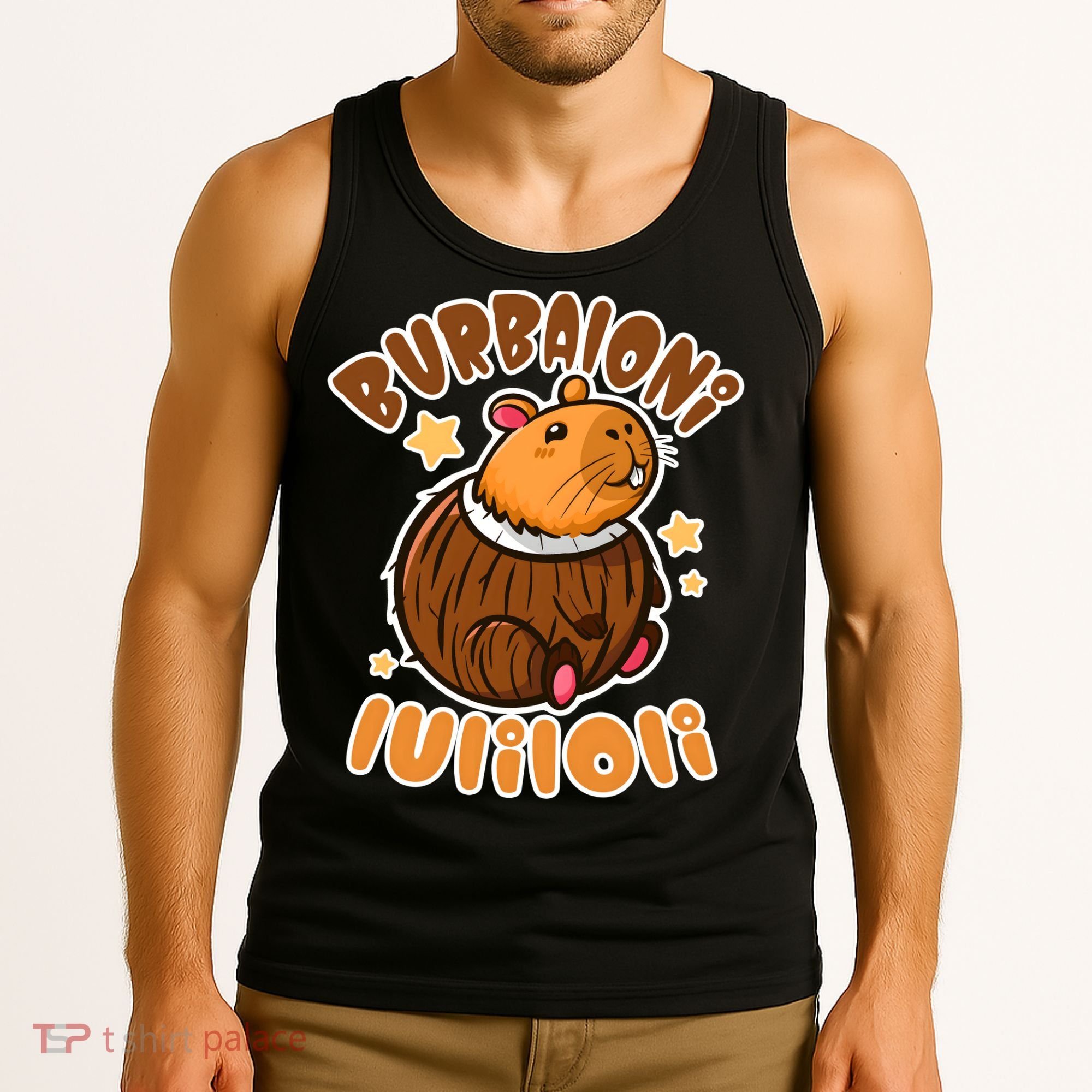 Brainrot Burbaloni Luliloli  Tank Top