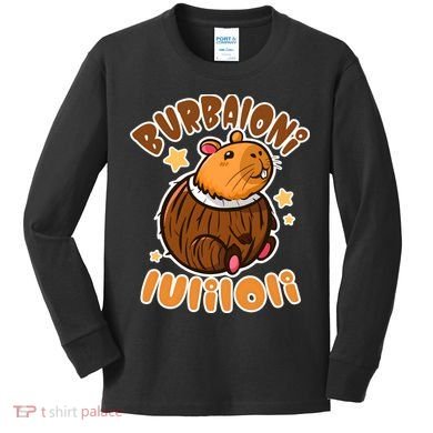 Brainrot Burbaloni Luliloli  Kids Long Sleeve Shirt