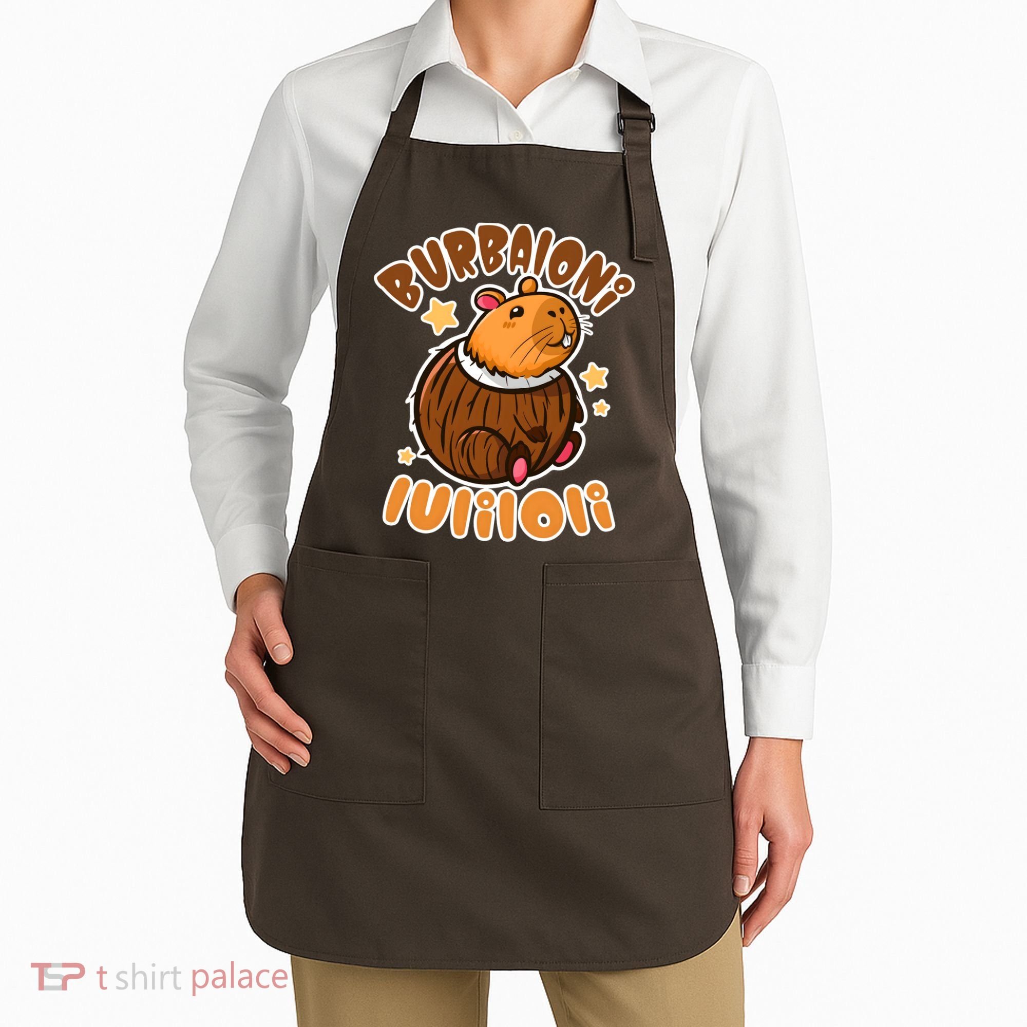 Brainrot Burbaloni Luliloli  Apron