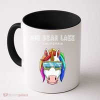 Big Bear Lake California Usa Ski And Snowboard Unicorn Great Gift Coffee Mug thumb 0