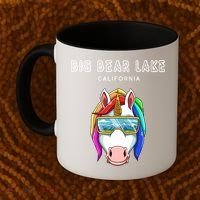 Big Bear Lake California Usa Ski And Snowboard Unicorn Great Gift Coffee Mug thumb 2