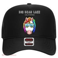 Big Bear Lake California Usa Ski And Snowboard Unicorn Great Gift Hat thumb 0