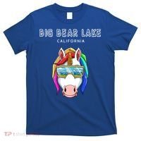 Big Bear Lake California Usa Ski And Snowboard Unicorn Great Gift T-Shirt thumb 0