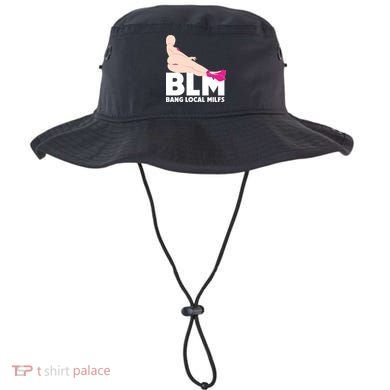 BLM Bang Local Milfs Funny Sexy Milf Quote Bucket Hat
