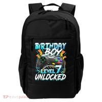 Birthday Boy Level 7 Unlocked Video Game Birthday Party Backpack thumb 0