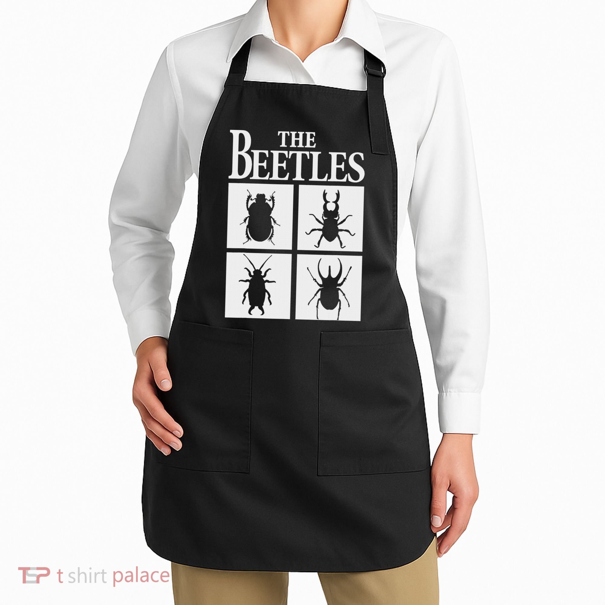 Beetles Bug Lover Funny Entomology Gifts Future Entomologist Apron