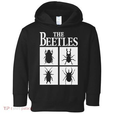 Beetles Bug Lover Funny Entomology Gifts Future Entomologist Toddler Hoodie