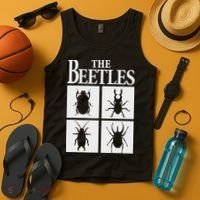 Beetles Bug Lover Funny Entomology Gifts Future Entomologist Tank Top thumb 4