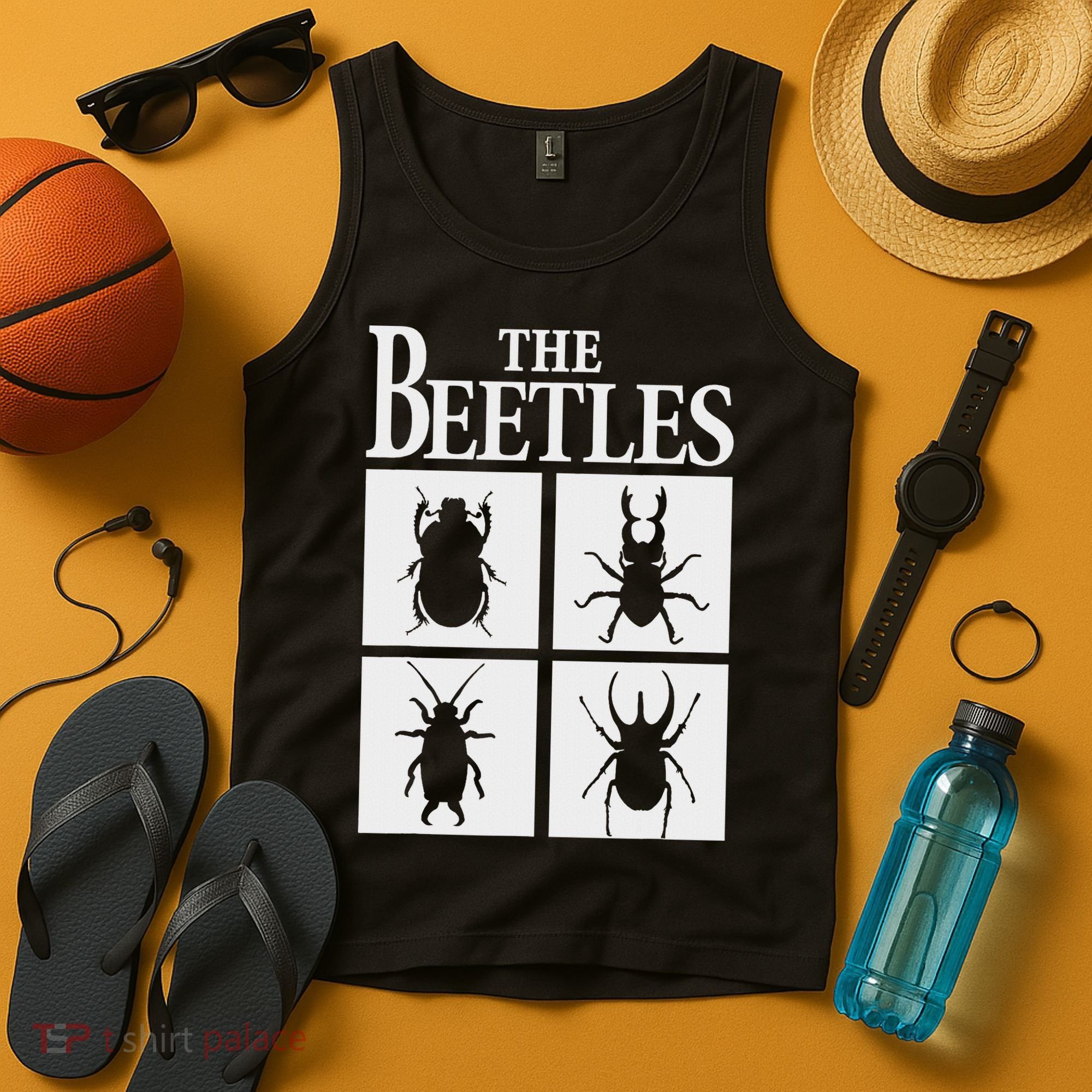 Beetles Bug Lover Funny Entomology Gifts Future Entomologist Tank Top