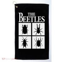 Beetles Bug Lover Funny Entomology Gifts Future Entomologist Golf Towel thumb 0