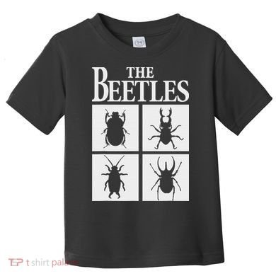 Beetles Bug Lover Funny Entomology Gifts Future Entomologist Toddler T-Shirt