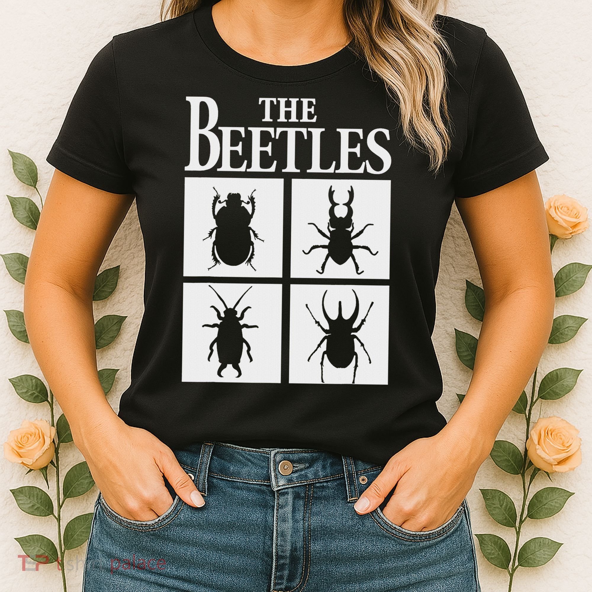 Beetles Bug Lover Funny Entomology Gifts Future Entomologist Women's T-Shirt