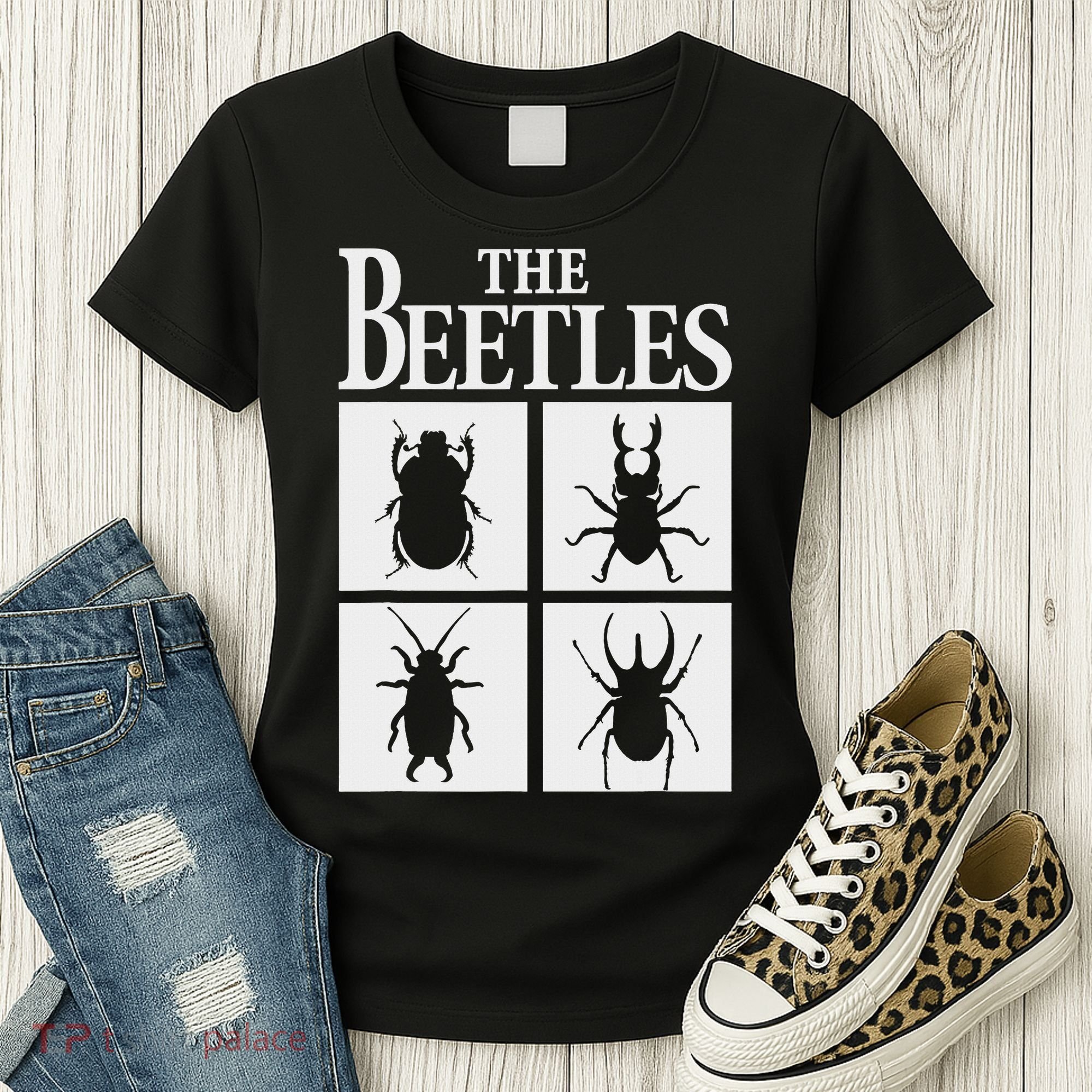 Beetles Bug Lover Funny Entomology Gifts Future Entomologist Women's T-Shirt