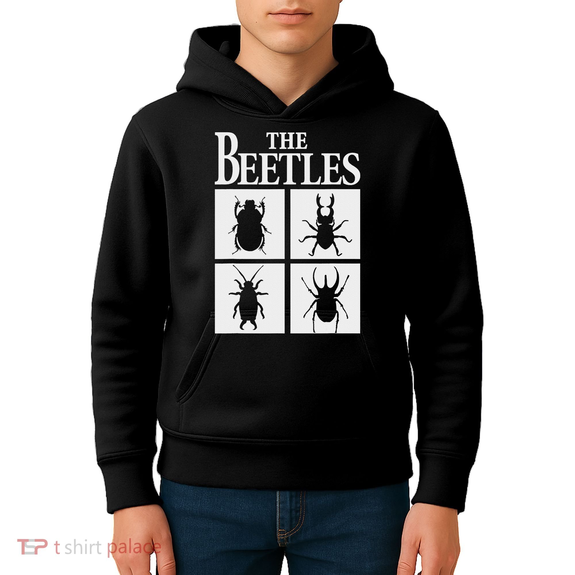 Beetles Bug Lover Funny Entomology Gifts Future Entomologist Kids Hoodie