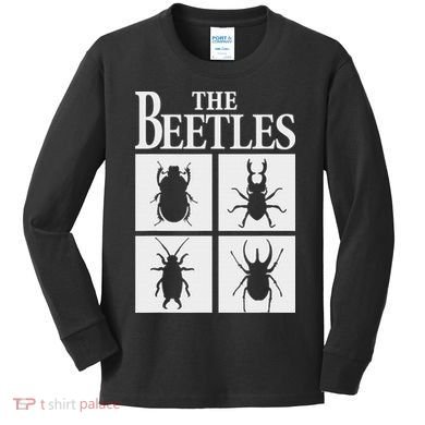 Beetles Bug Lover Funny Entomology Gifts Future Entomologist Kids Long Sleeve Shirt