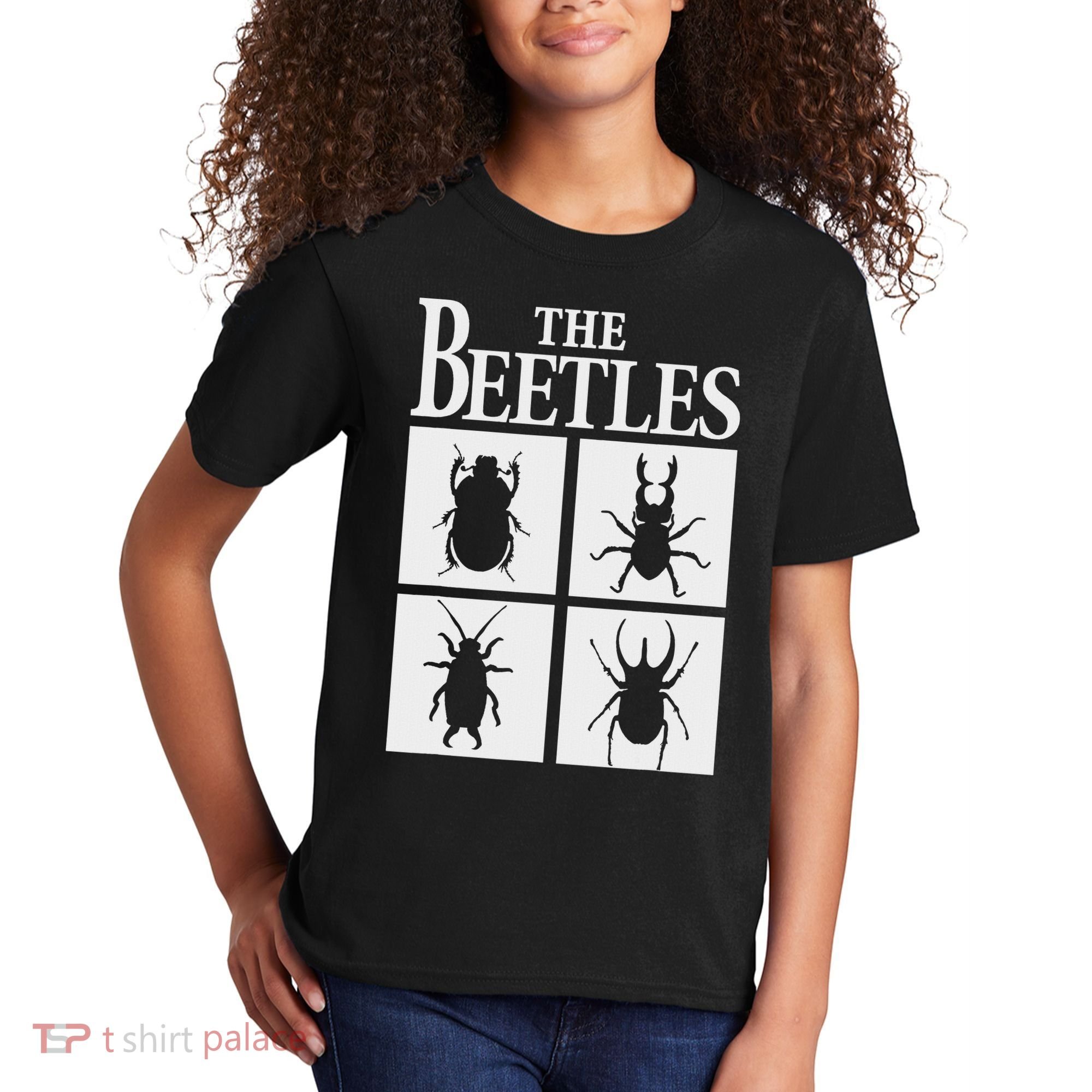 Beetles Bug Lover Funny Entomology Gifts Future Entomologist Kids T-Shirt