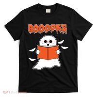 Booooks Book Lover Halloween Ghost Boo T-Shirt thumb 0