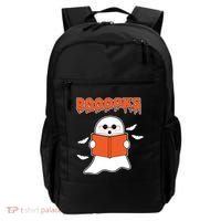 Booooks Book Lover Halloween Ghost Boo Backpack thumb 0