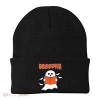 Booooks Book Lover Halloween Ghost Boo Beanie thumb 0