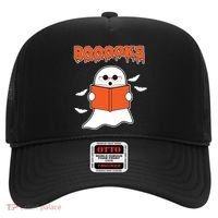 Booooks Book Lover Halloween Ghost Boo Hat thumb 0