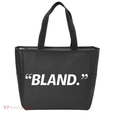 Bland Tote Bag