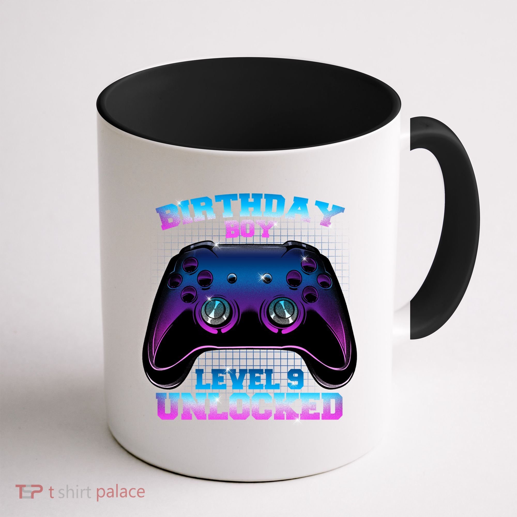 Birthday Boy Level 9 Unlocked Birthday Gift Coffee Mug