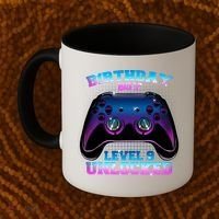 Birthday Boy Level 9 Unlocked Birthday Gift Coffee Mug thumb 2