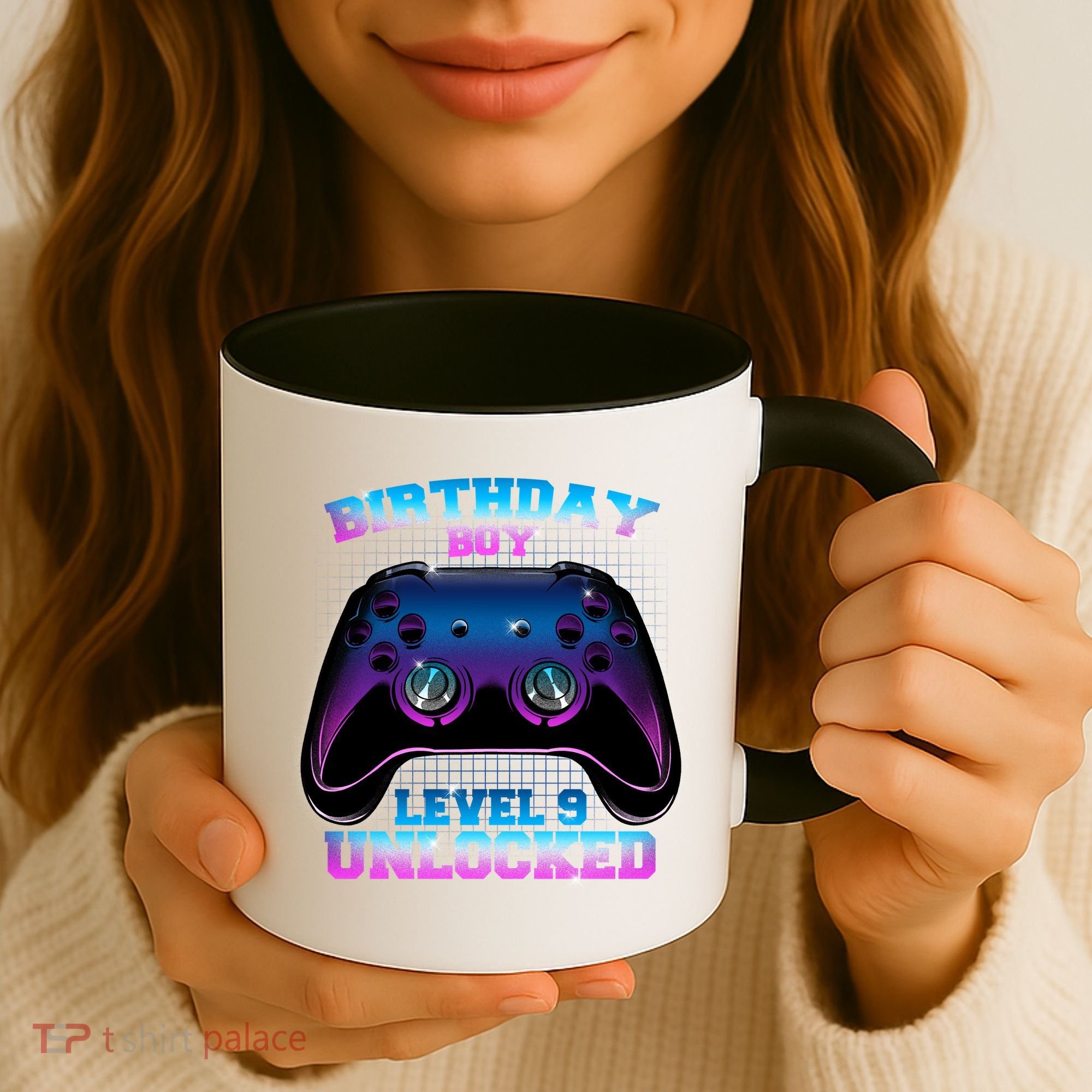Birthday Boy Level 9 Unlocked Birthday Gift Coffee Mug