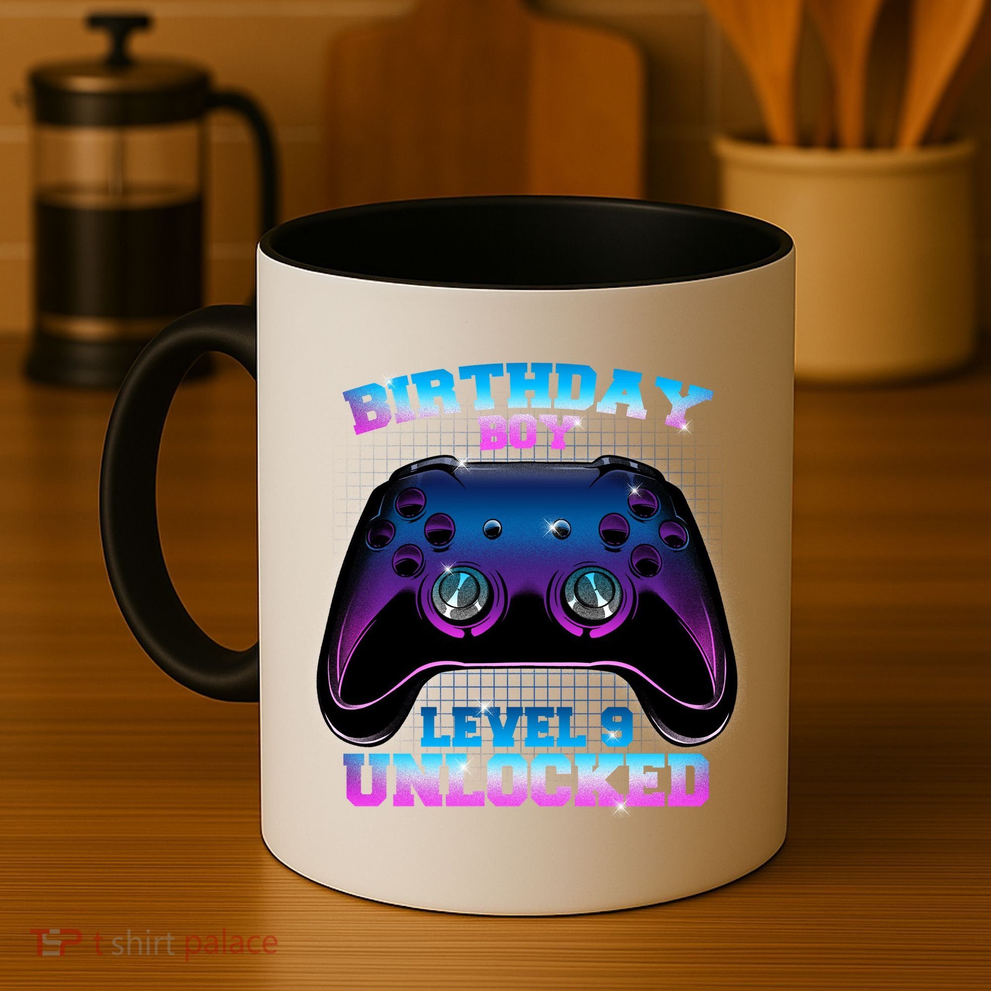Birthday Boy Level 9 Unlocked Birthday Gift Coffee Mug