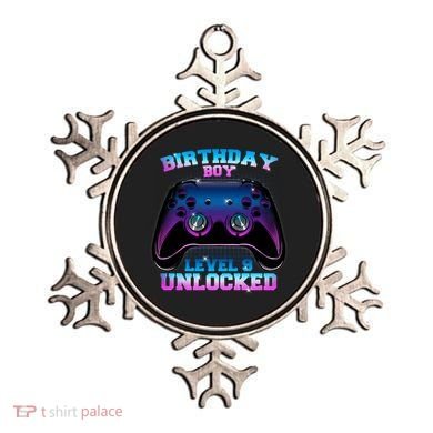 Birthday Boy Level 9 Unlocked Birthday Gift Ornament