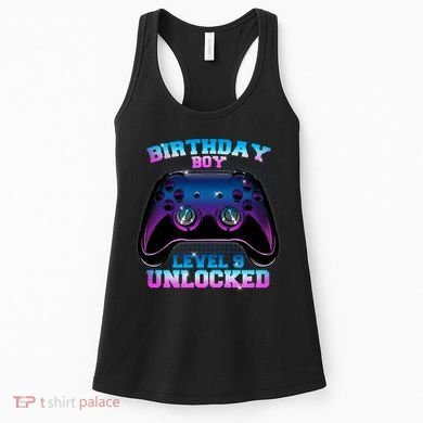 Birthday Boy Level 9 Unlocked Birthday Gift Women's Tank Top