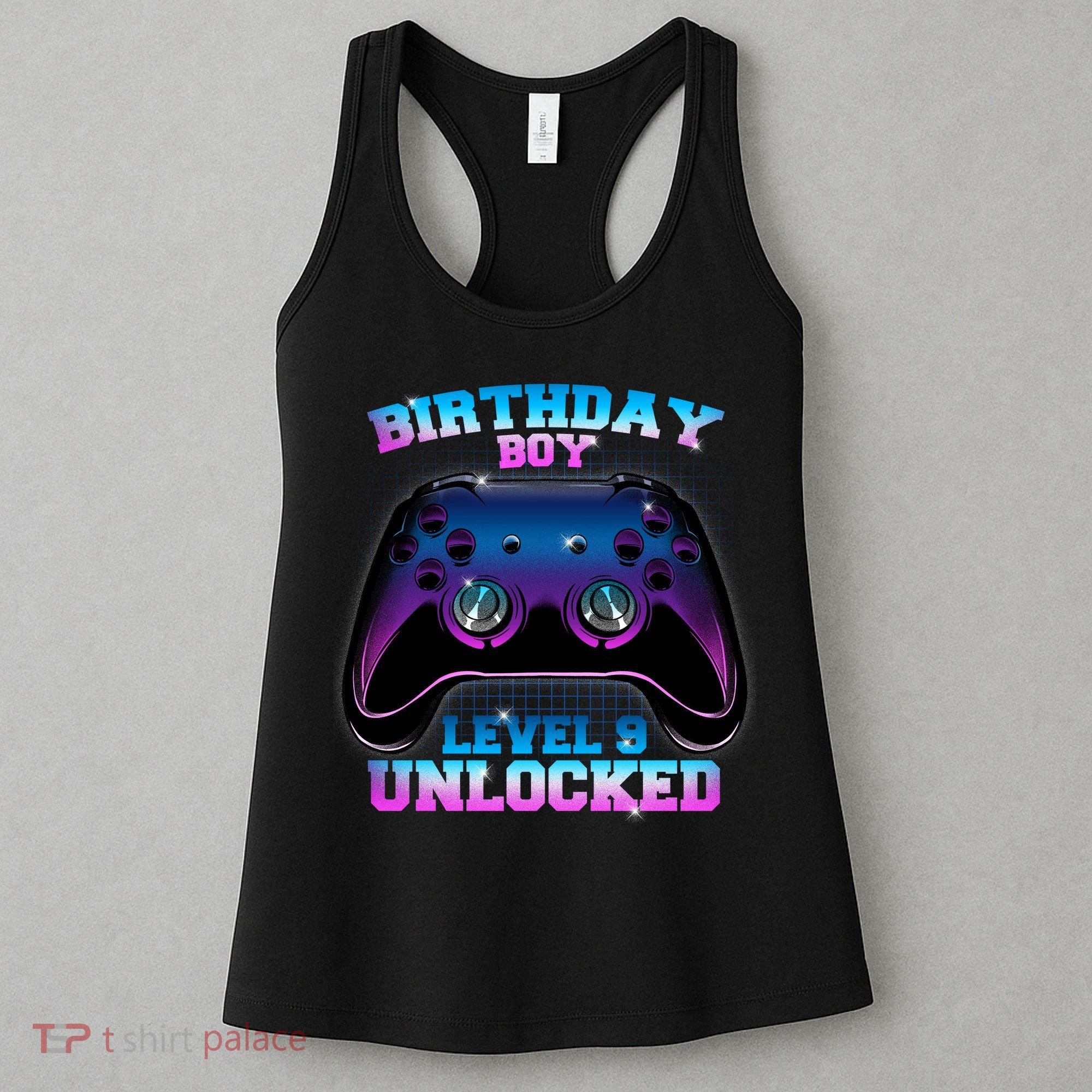 Birthday Boy Level 9 Unlocked Birthday Gift Women's Tank Top