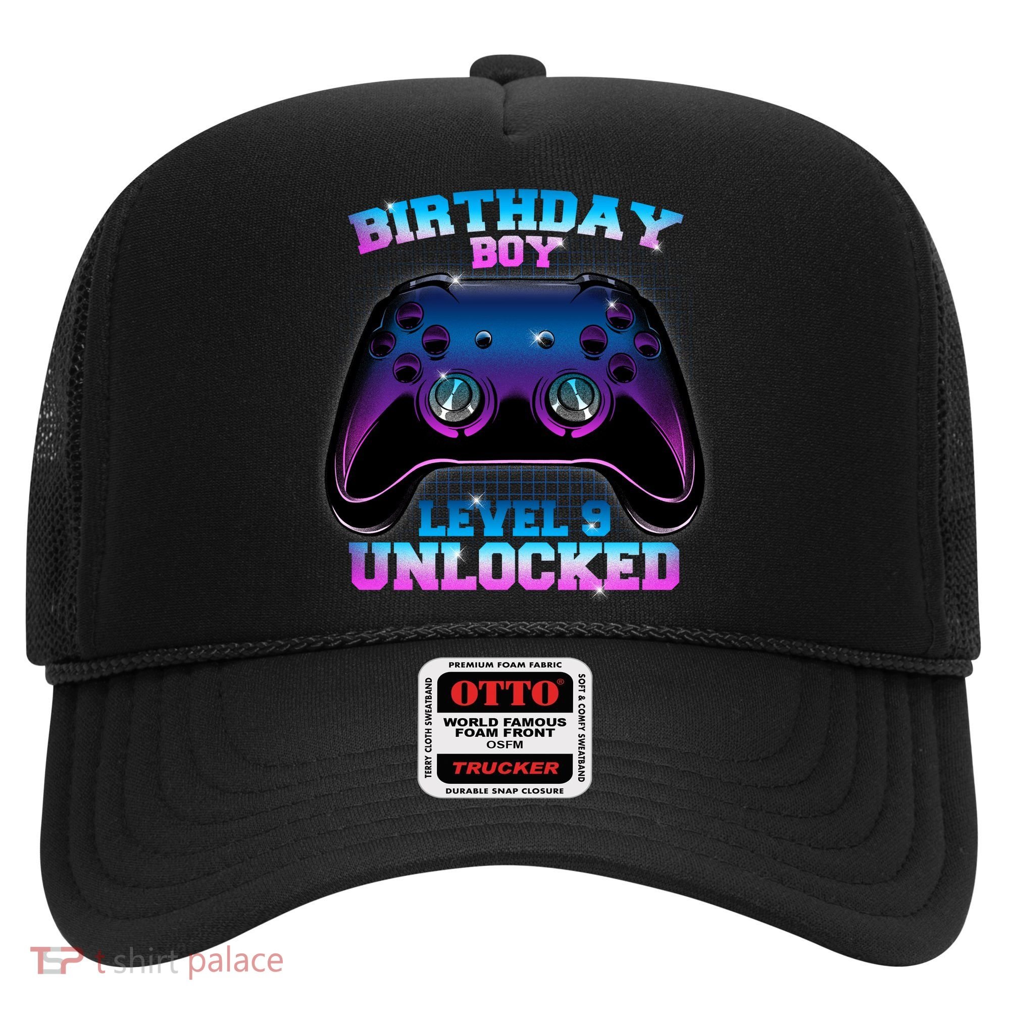 Birthday Boy Level 9 Unlocked Birthday Gift Hat