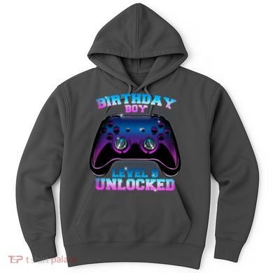 Birthday Boy Level 9 Unlocked Birthday Gift Hoodie