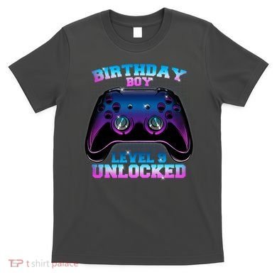 Birthday Boy Level 9 Unlocked Birthday Gift T-Shirt