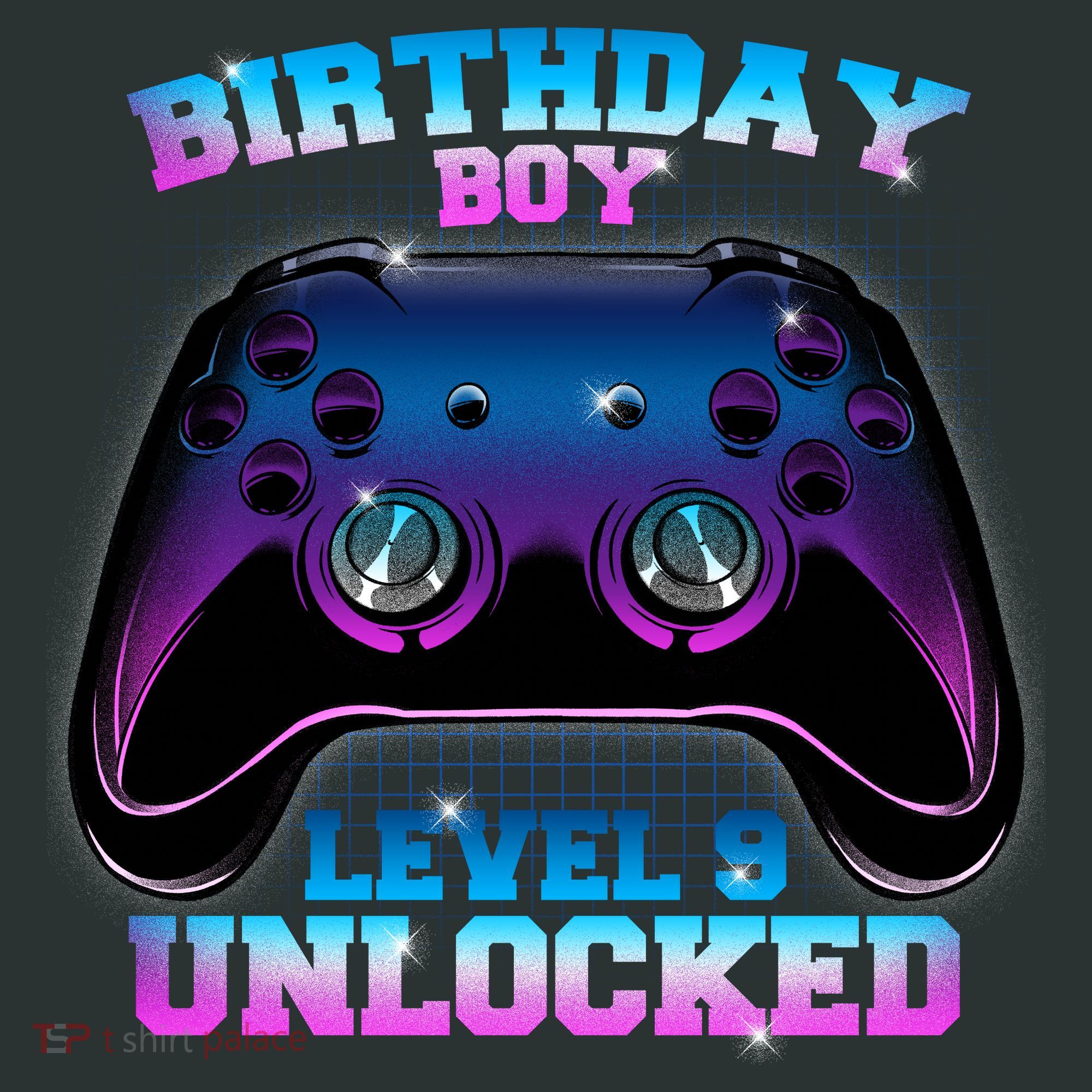 Birthday Boy Level 9 Unlocked Birthday Gift Mousepad