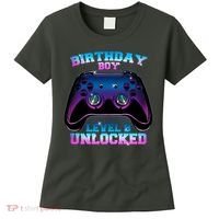 Birthday Boy Level 9 Unlocked Birthday Gift Women's T-Shirt thumb 0