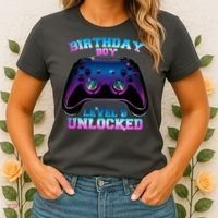 Birthday Boy Level 9 Unlocked Birthday Gift Women's T-Shirt thumb 2