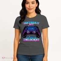 Birthday Boy Level 9 Unlocked Birthday Gift Women's T-Shirt thumb 4