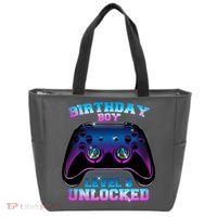 Birthday Boy Level 9 Unlocked Birthday Gift Tote Bag thumb 0