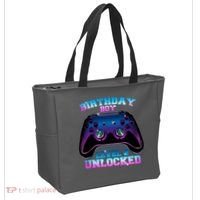 Birthday Boy Level 9 Unlocked Birthday Gift Tote Bag thumb 2