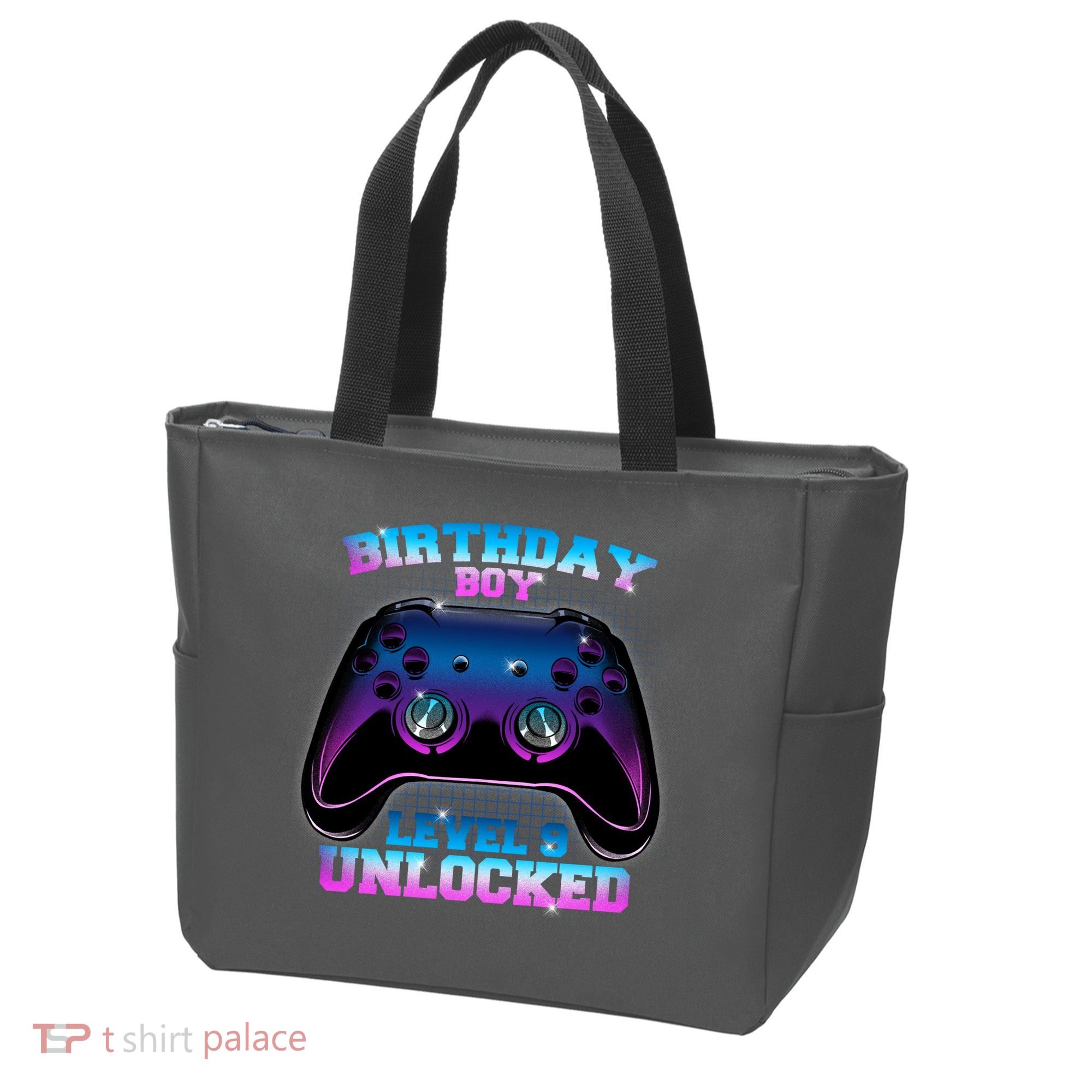 Birthday Boy Level 9 Unlocked Birthday Gift Tote Bag