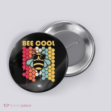 Boy Bee Lover Bumble Bumblebee Bee Cool Button